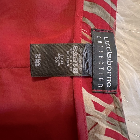 Liz Claiborne Collection Floral Skirt - Picture 5 of 7